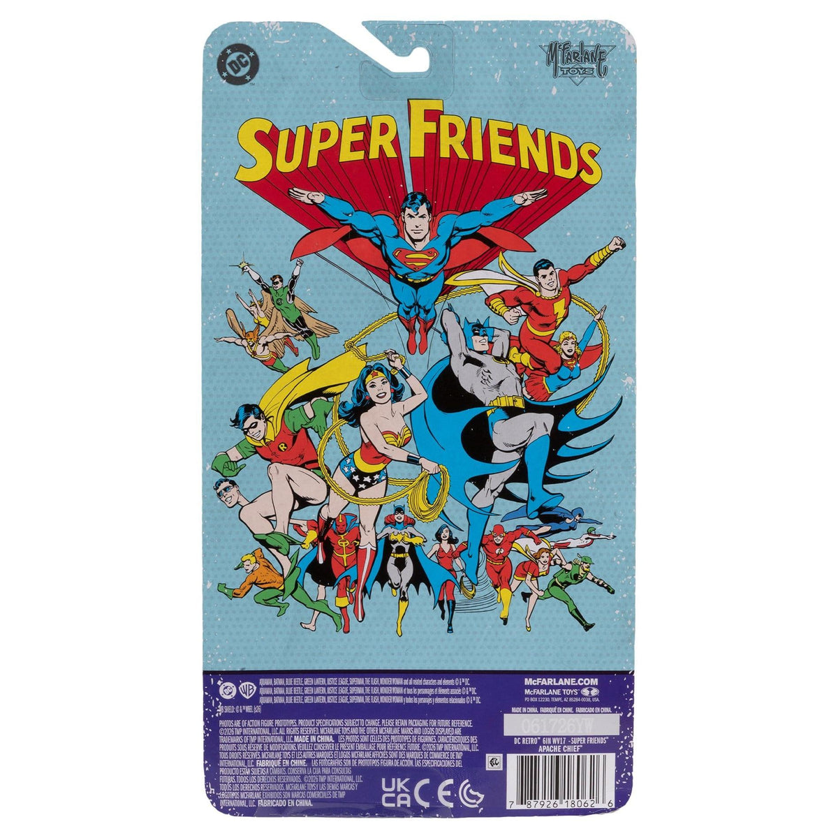 McFarlane Toys DC Retro Super Friends Apache Chief Action Figure PRE-ORDER