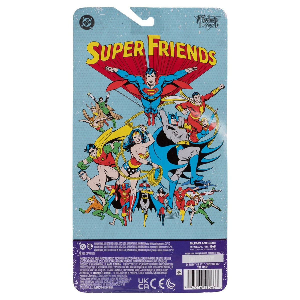 McFarlane Toys DC Retro Super Friends The Atom Action Figure PRE-ORDER
