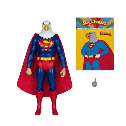 McFarlane Toys DC Retro Super Friends Warpland Superman (Red Platinum Chase) Action Figure PRE-ORDER