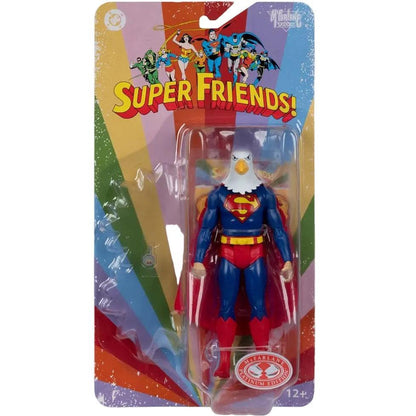 McFarlane Toys DC Retro Super Friends Warpland Superman (Red Platinum Chase) Action Figure PRE-ORDER
