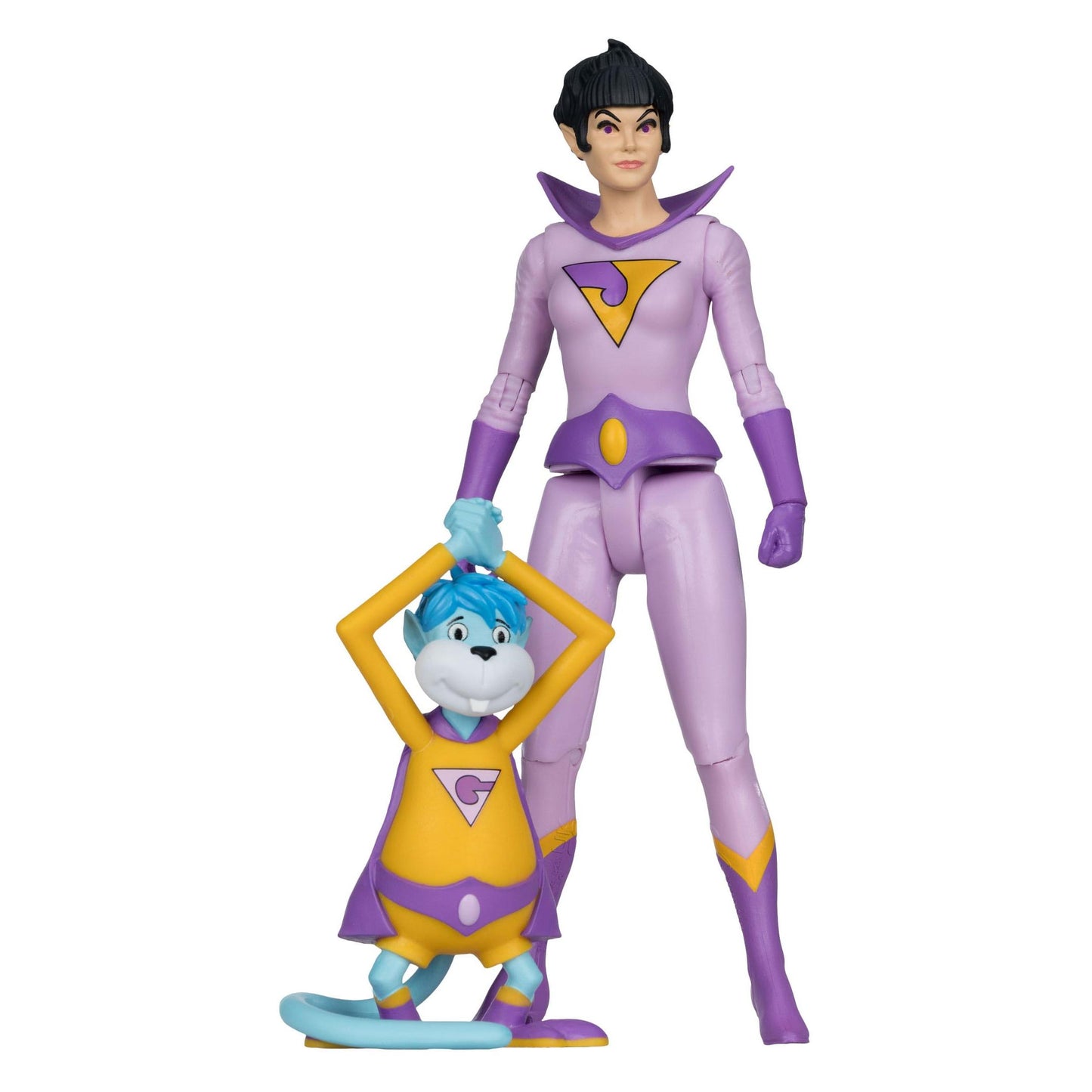 McFarlane Toys DC Retro Super Friends Wave 14 Action Figure - Jayna & Gleek (Red Platinum Chase) PRE-ORDER