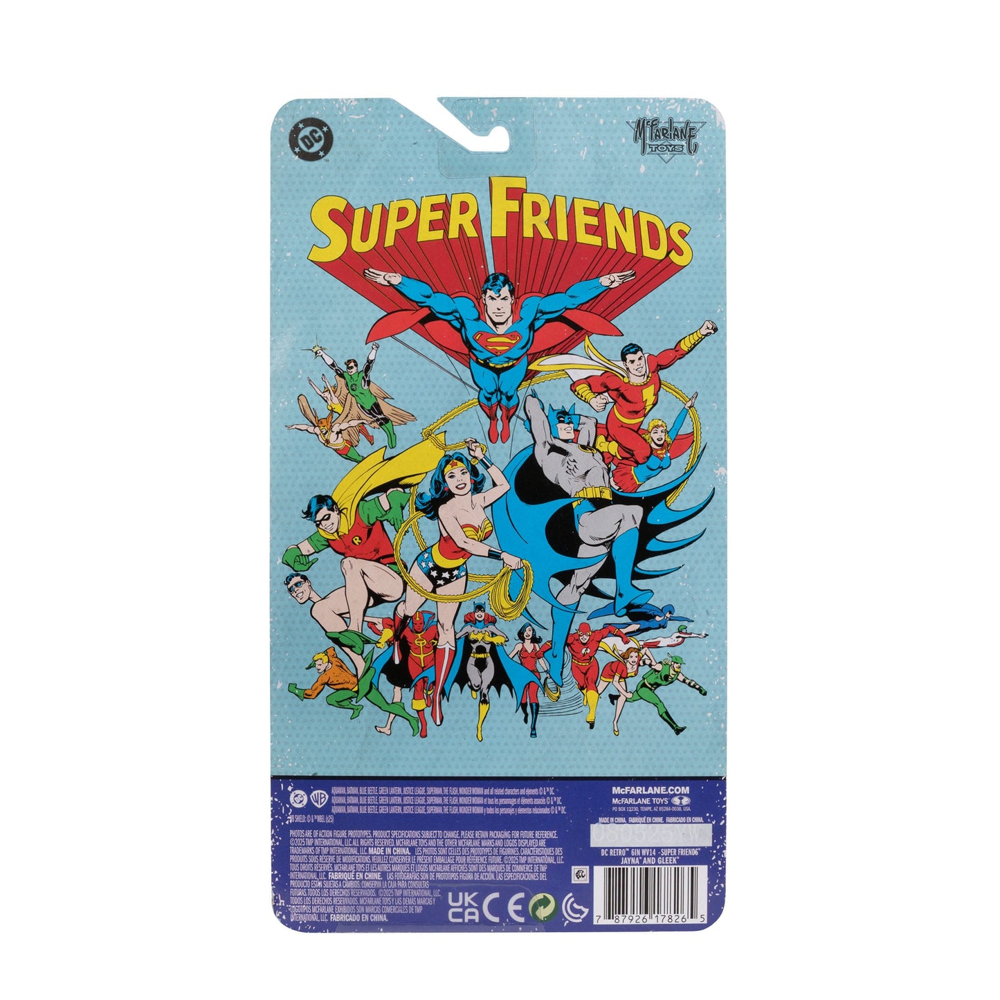 McFarlane Toys DC Retro Super Friends Wave 14 Action Figure - Jayna & Gleek (Red Platinum Chase) PRE-ORDER