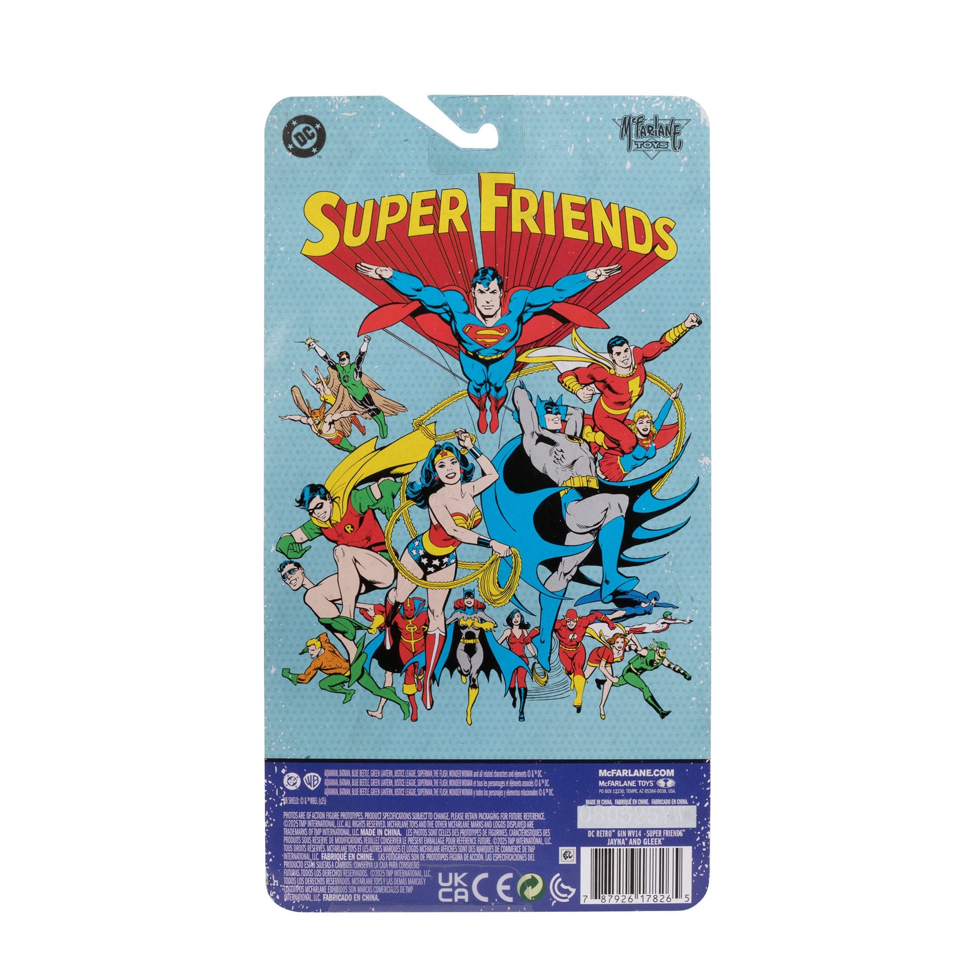 McFarlane Toys DC Retro Super Friends Wave 14 Action Figure - Jayna & Gleek (Red Platinum Chase) PRE-ORDER