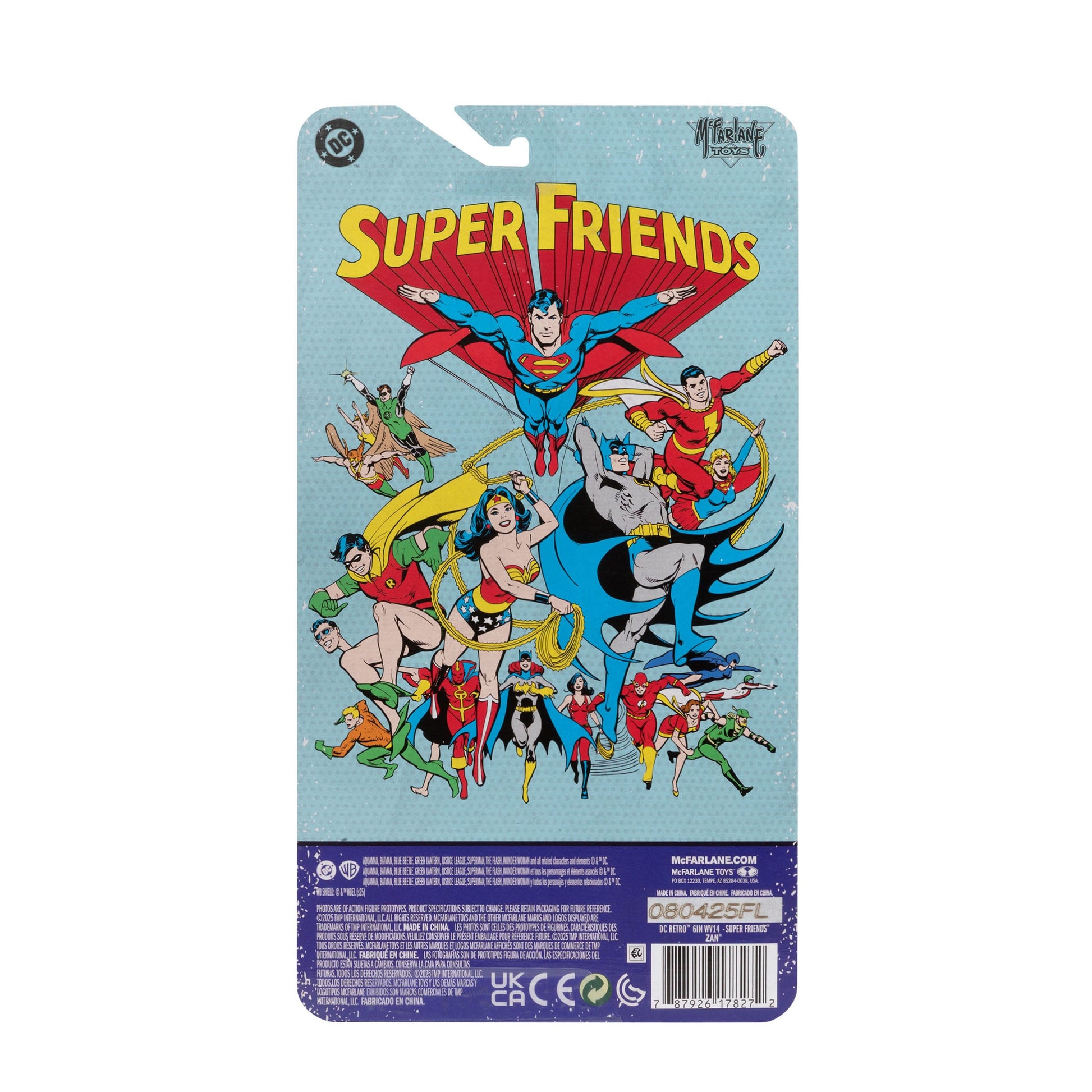 McFarlane Toys DC Retro Super Friends Wave 14 Action Figure - Zan PRE-ORDER