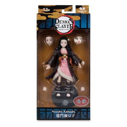 McFarlane Toys Demon Slayer Kimetsu no Yaiba Action Figure - Nezuko Kamado (Red Platinum Edition) PRE-ORDER