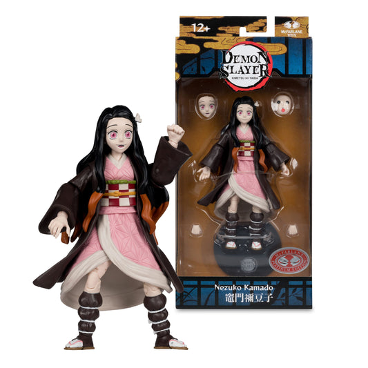 McFarlane Toys Demon Slayer Kimetsu no Yaiba Action Figure - Nezuko Kamado (Red Platinum Edition) PRE-ORDER