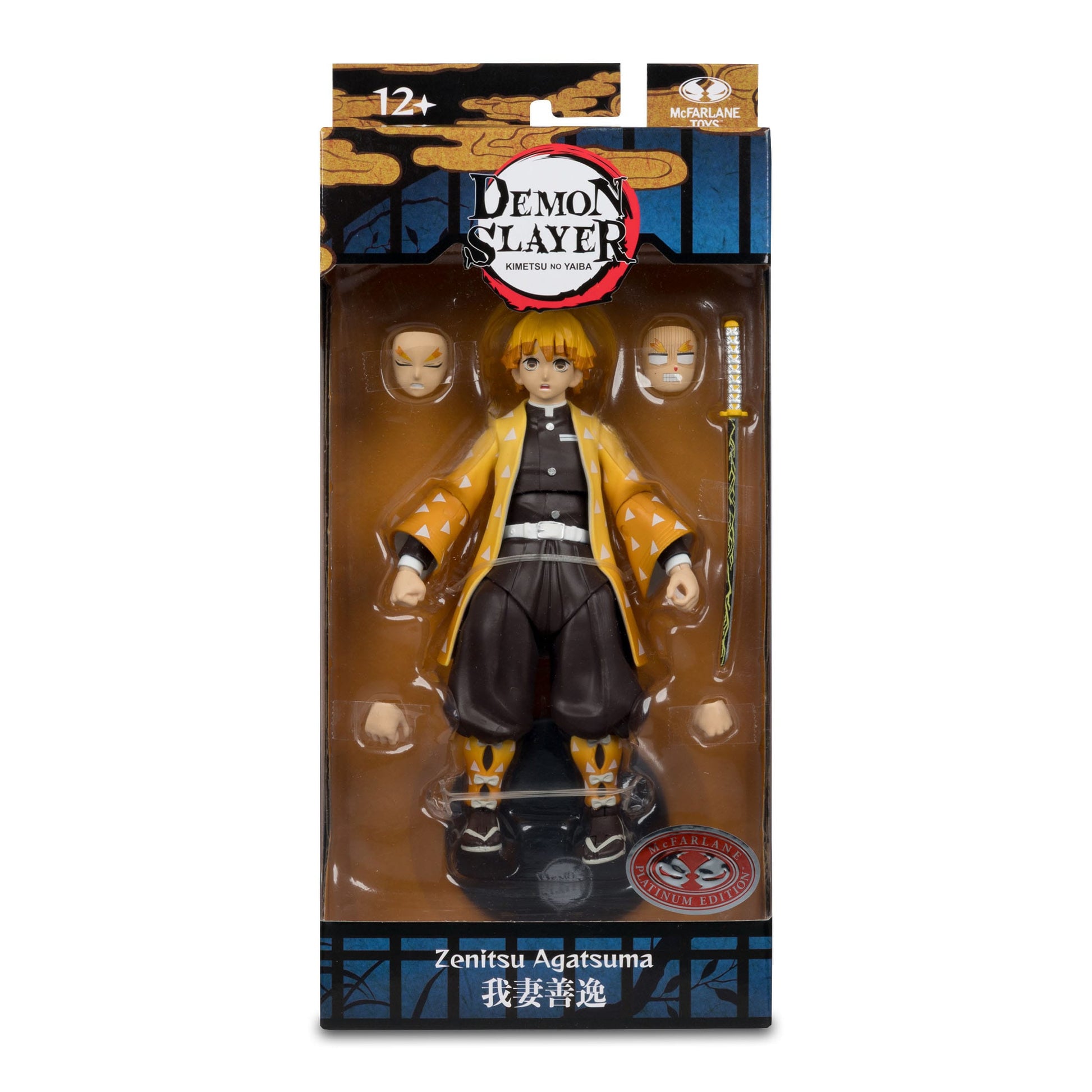 McFarlane Toys Demon Slayer Kimetsu no Yaiba Action Figure - Zenitsu Agatsuma (Red Platinum Edition) PRE-ORDER