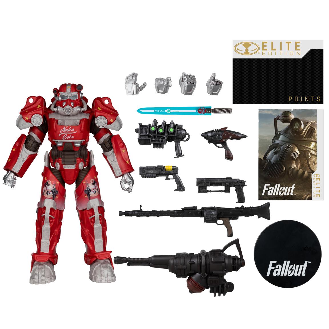 McFarlane Toys Elite Edition Fallout 76 - Nuka Cola T-60 (Gold Label) Action Figure PRE-ORDER