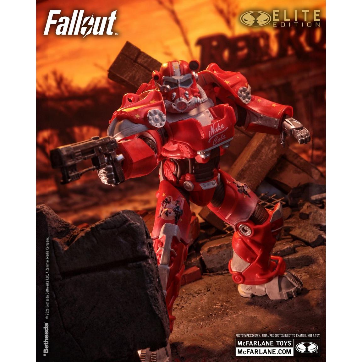 McFarlane Toys Elite Edition Fallout 76 - Nuka Cola T-60 (Gold Label) Action Figure PRE-ORDER