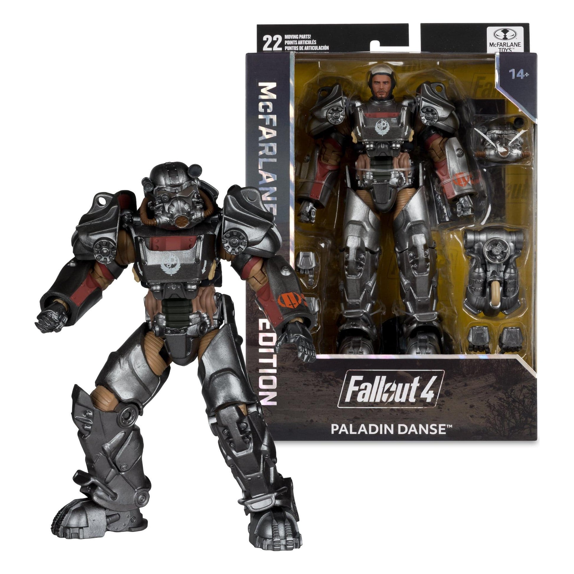 McFarlane Toys Fallout 4 Gaming Paladin Danse Action Figure PRE-ORDER