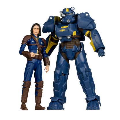 McFarlane Toys Fallout 4 Statue 2-Figure Pack - T-60 Vault Tec & Sole Survivor PRE-ORDER
