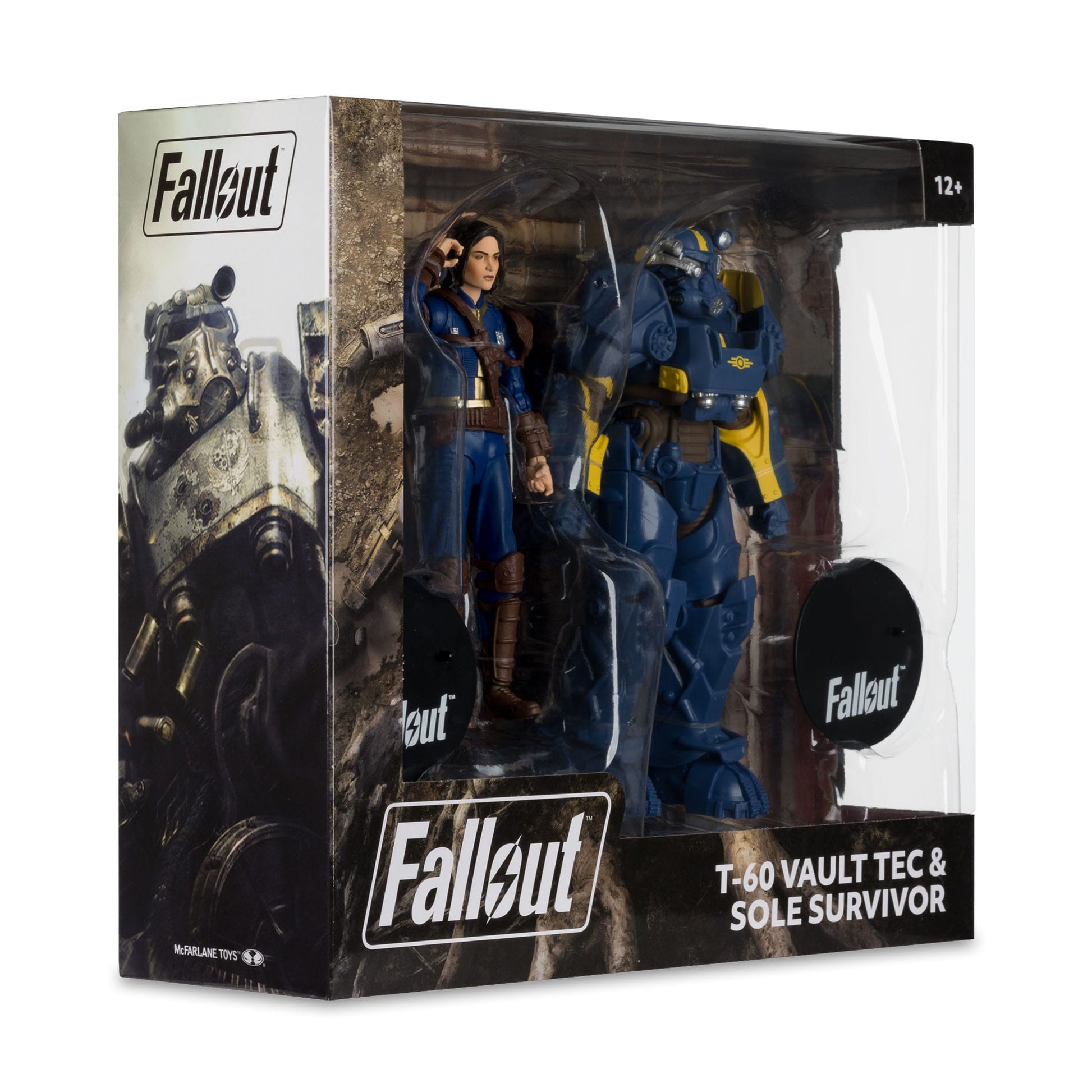 McFarlane Toys Fallout 4 Statue 2-Figure Pack - T-60 Vault Tec & Sole Survivor PRE-ORDER