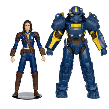 McFarlane Toys Fallout 4 Statue 2-Figure Pack - T-60 Vault Tec & Sole Survivor PRE-ORDER