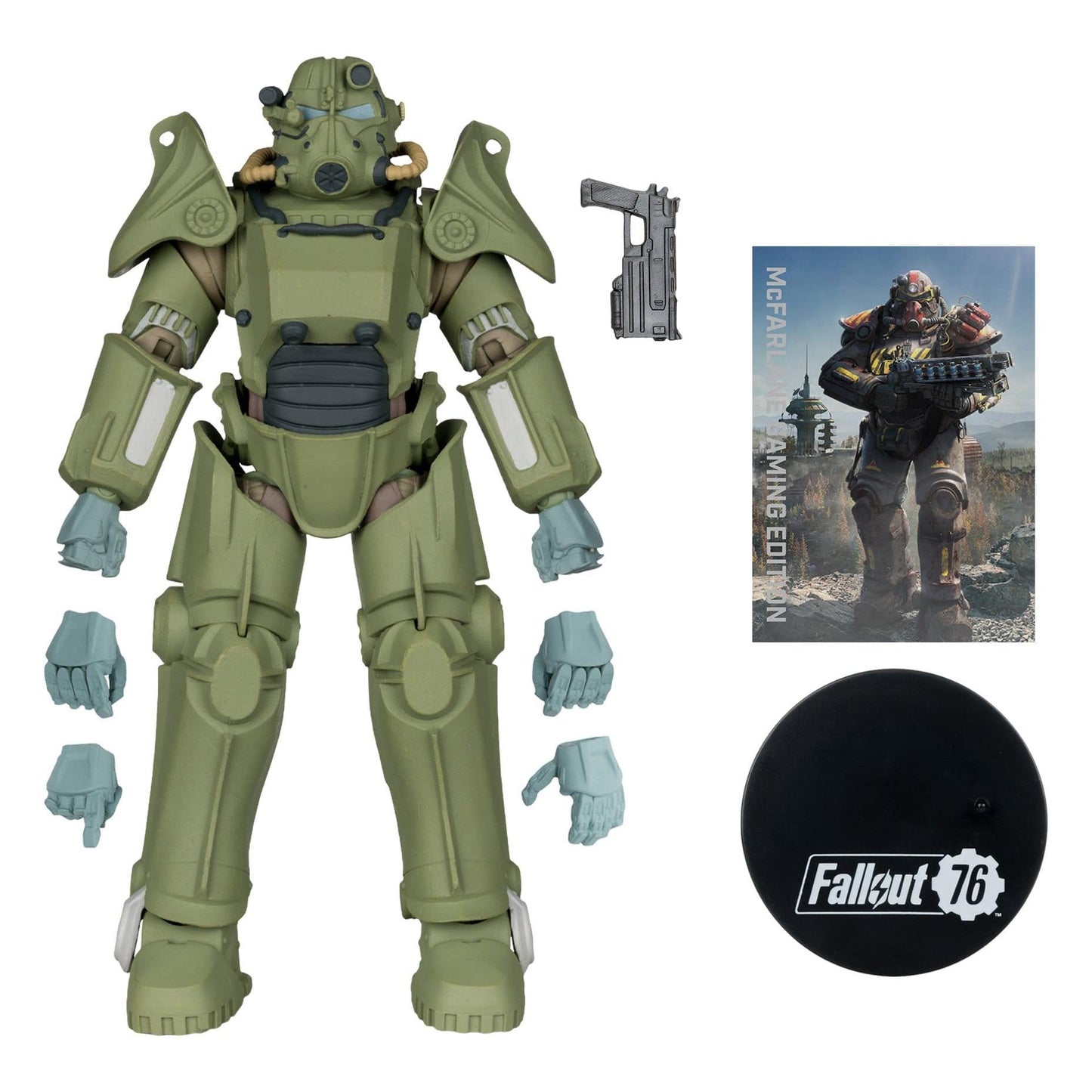 McFarlane Toys Fallout 76 Gaming T-45 Military Armour (Red Platinum Edition) Action Figure PRE-ORDER