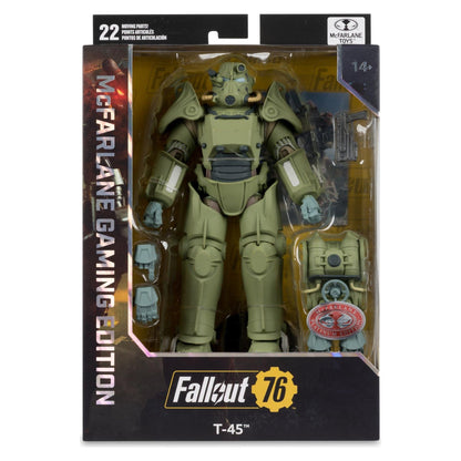 McFarlane Toys Fallout 76 Gaming T-45 Military Armour (Red Platinum Edition) Action Figure PRE-ORDER