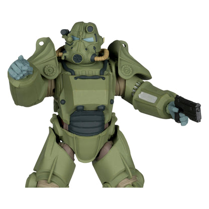 McFarlane Toys Fallout 76 Gaming T-45 Military Armour (Red Platinum Edition) Action Figure PRE-ORDER