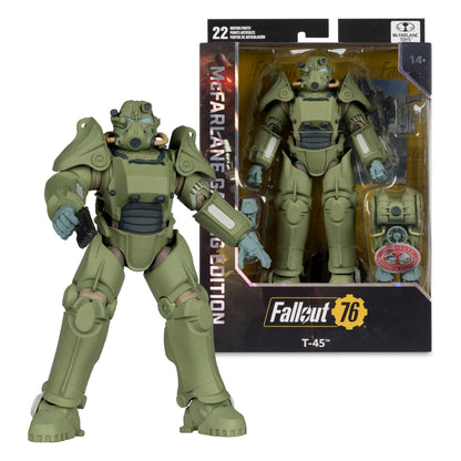 McFarlane Toys Fallout 76 Gaming T-45 Military Armour (Red Platinum Edition) Action Figure PRE-ORDER