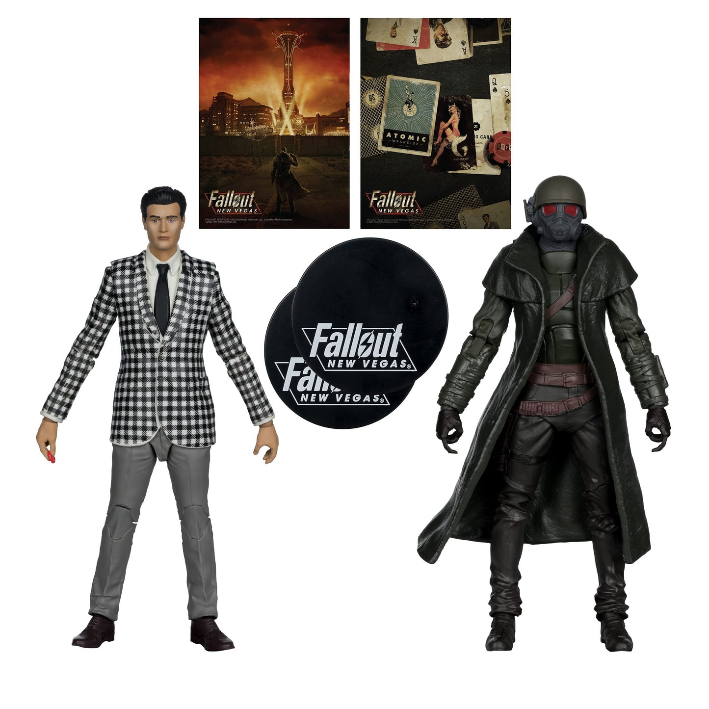 McFarlane Toys Fallout New Vegas Statue 2-Figure Pack - Riot Ranger Armour & Benny Survivor PRE-ORDER