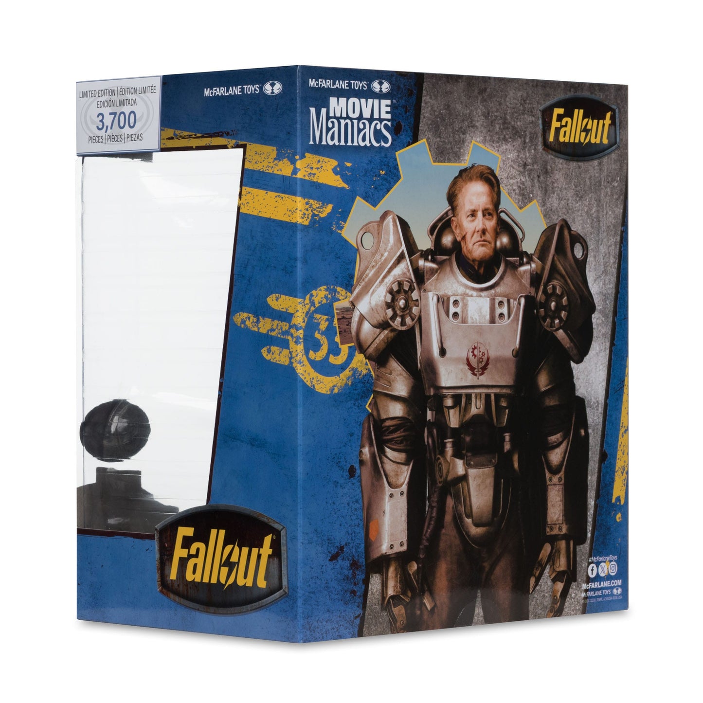 McFarlane Toys Fallout Season 2 Movie Maniacs Action Figure - Hank MacLean (Red Platinum Edition) PRE-ORDER