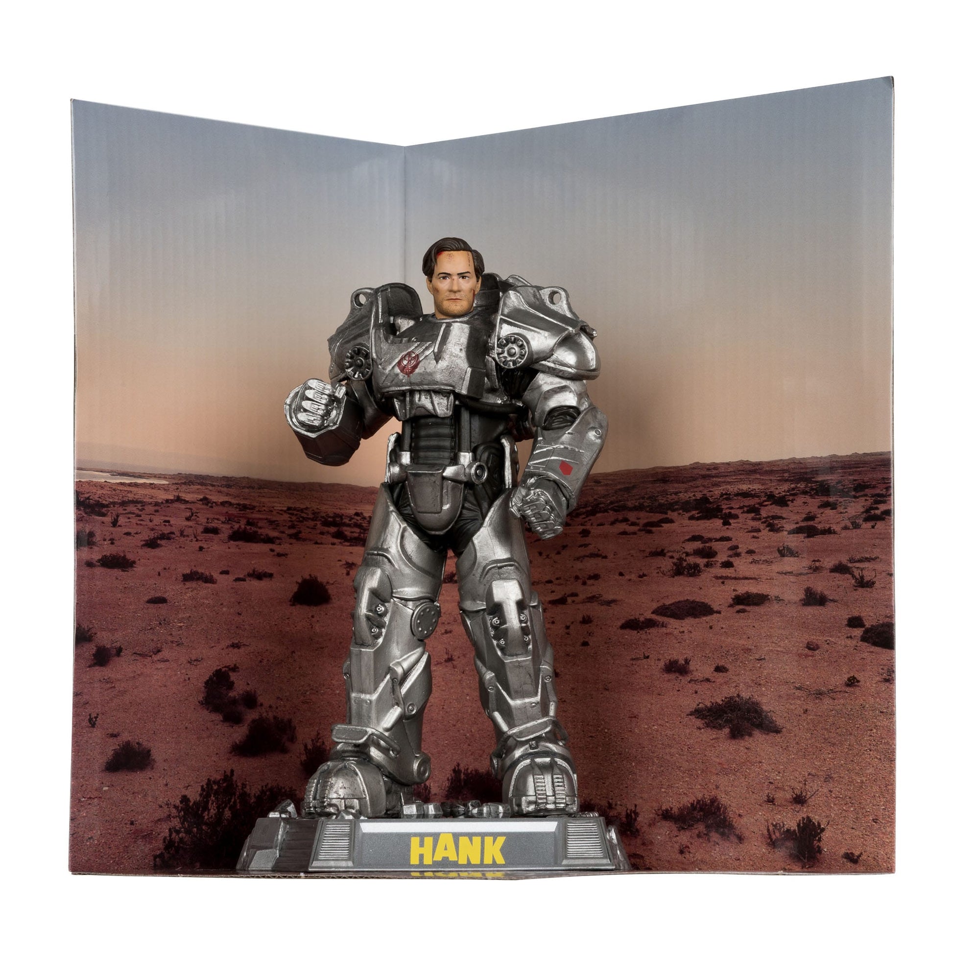 McFarlane Toys Fallout Season 2 Movie Maniacs Action Figure - Hank MacLean (Red Platinum Edition) PRE-ORDER