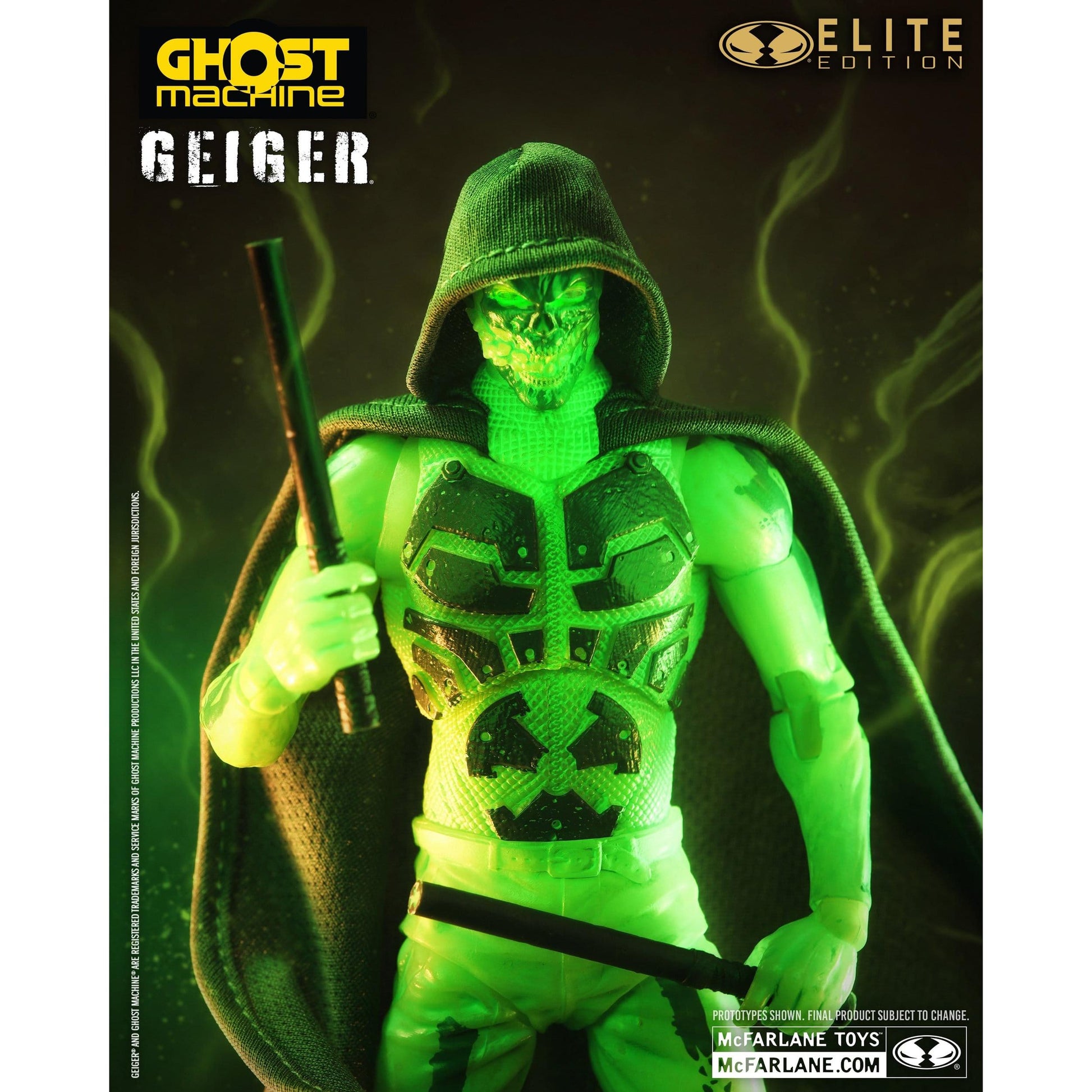 McFarlane Toys Ghost Machine Elite Edition Geiger Deluxe Action Figure PRE-ORDER