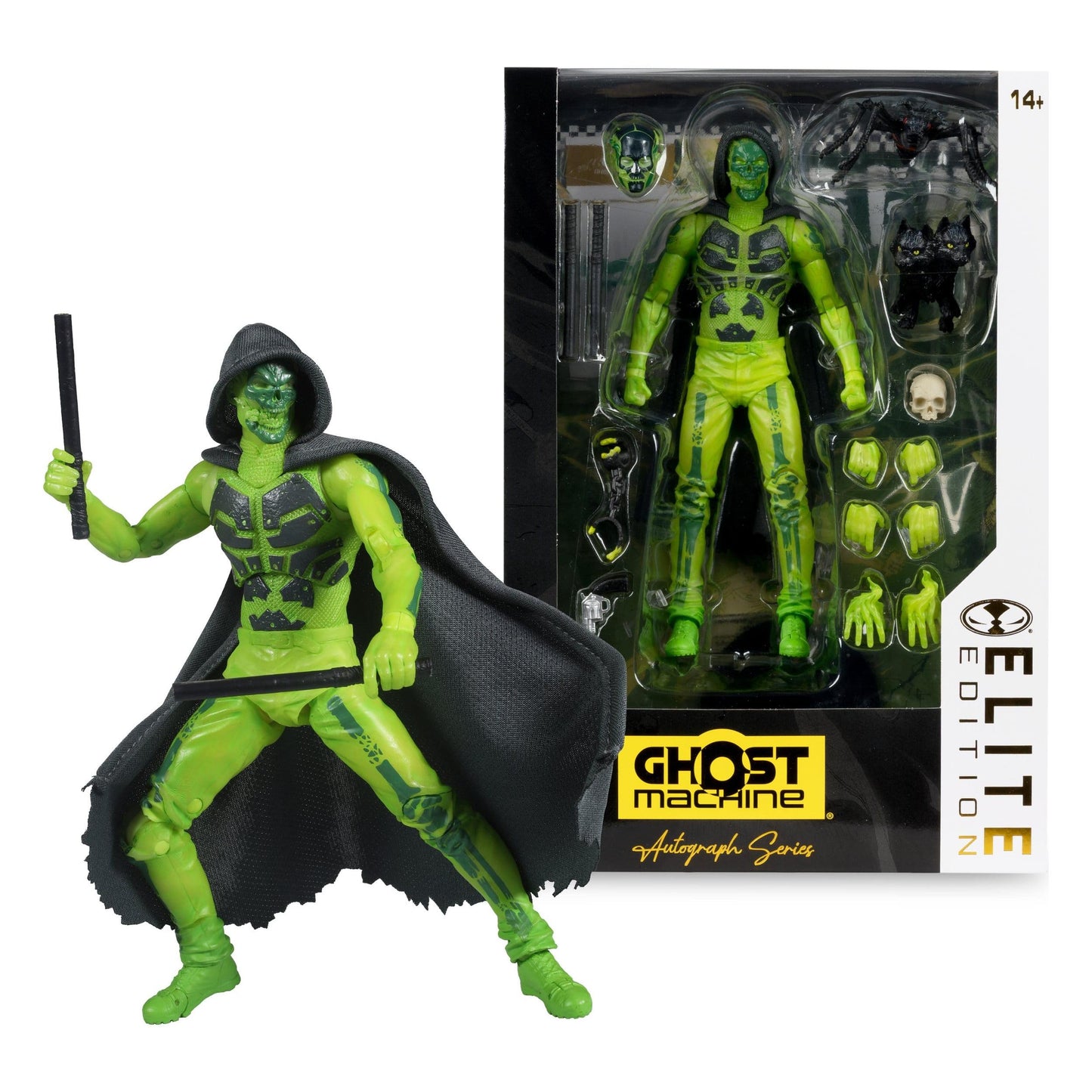 McFarlane Toys Ghost Machine Elite Edition Geiger Deluxe Action Figure PRE-ORDER