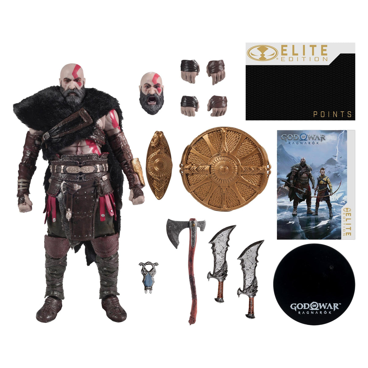 McFarlane Toys God of War Ragnarok Elite Edition Kratos #18 Deluxe Action Figure PRE-ORDER