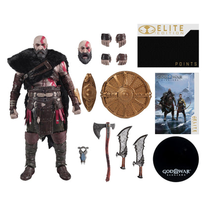 McFarlane Toys God of War Ragnarok Elite Edition Kratos #18 Deluxe Action Figure PRE-ORDER