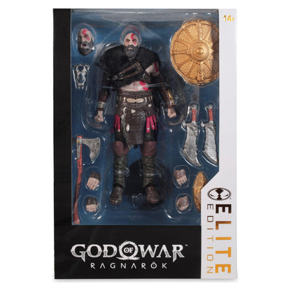McFarlane Toys God of War Ragnarok Elite Edition Kratos #18 Deluxe Action Figure PRE-ORDER