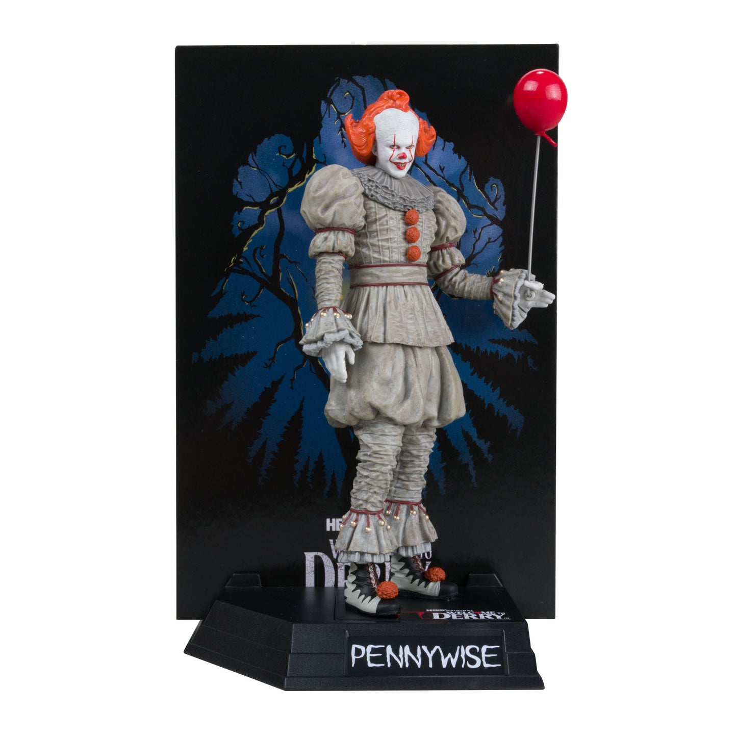 McFarlane Toys IT: Welcome To Derry Movie Maniacs Figure - Pennywise (Gold Label) PRE-ORDER