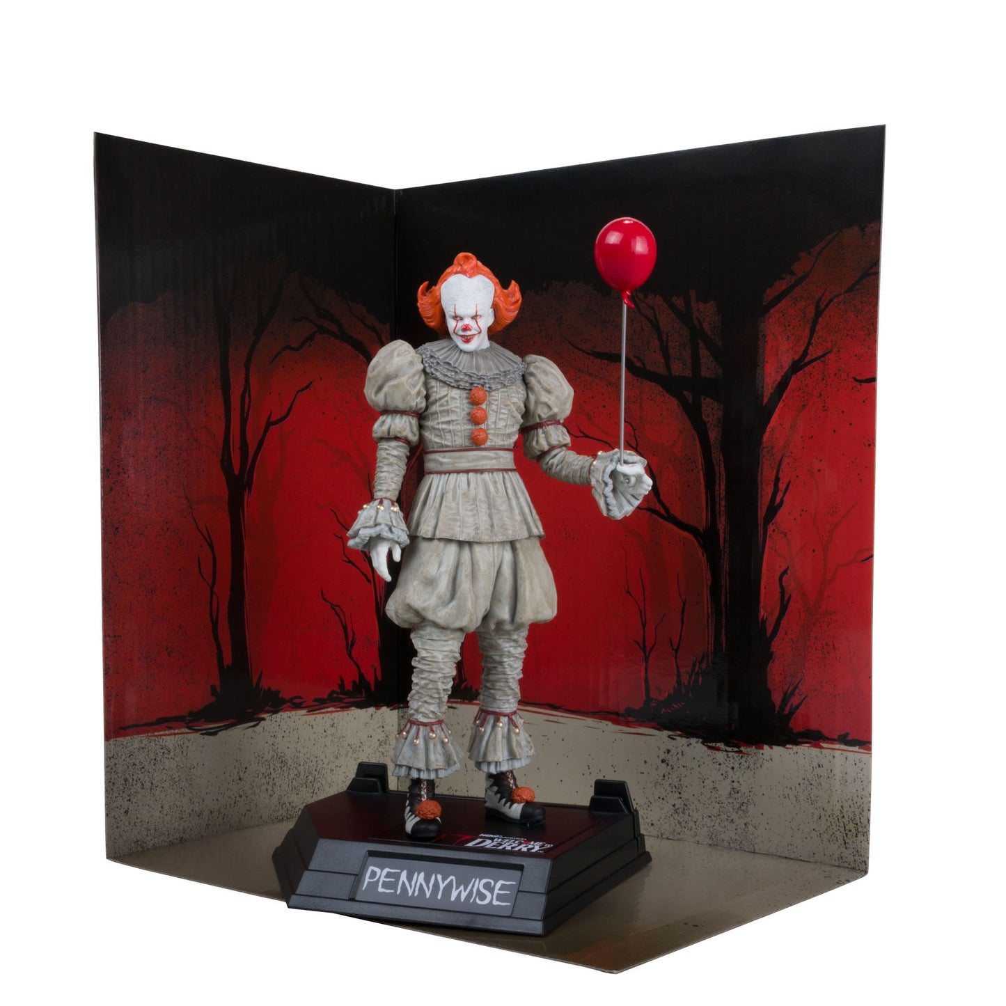 McFarlane Toys IT: Welcome To Derry Movie Maniacs Figure - Pennywise (Gold Label) PRE-ORDER