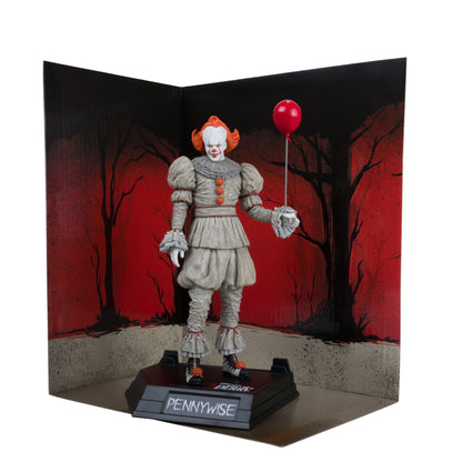 McFarlane Toys IT: Welcome To Derry Movie Maniacs Figure - Pennywise (Gold Label) PRE-ORDER