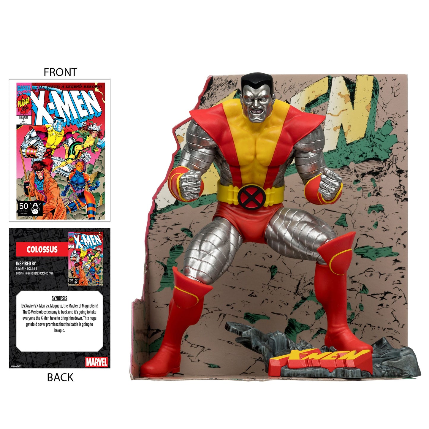 McFarlane Toys Marvel Collection PVC Statue 1/10 Figure - Colossus (X-Men #1) PRE-ORDER