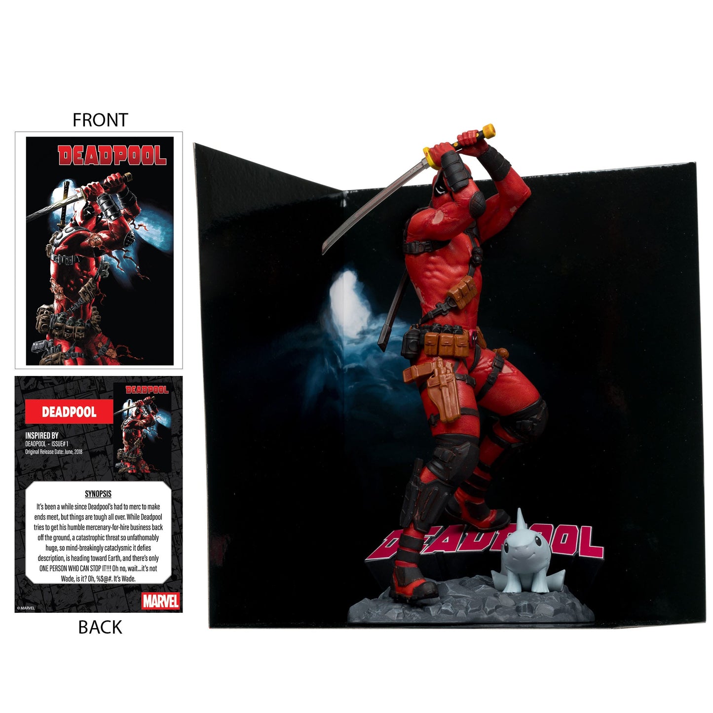 McFarlane Toys Marvel Collection PVC Statue 1/10 Figure - Deadpool (Deadpool #1) PRE-ORDER