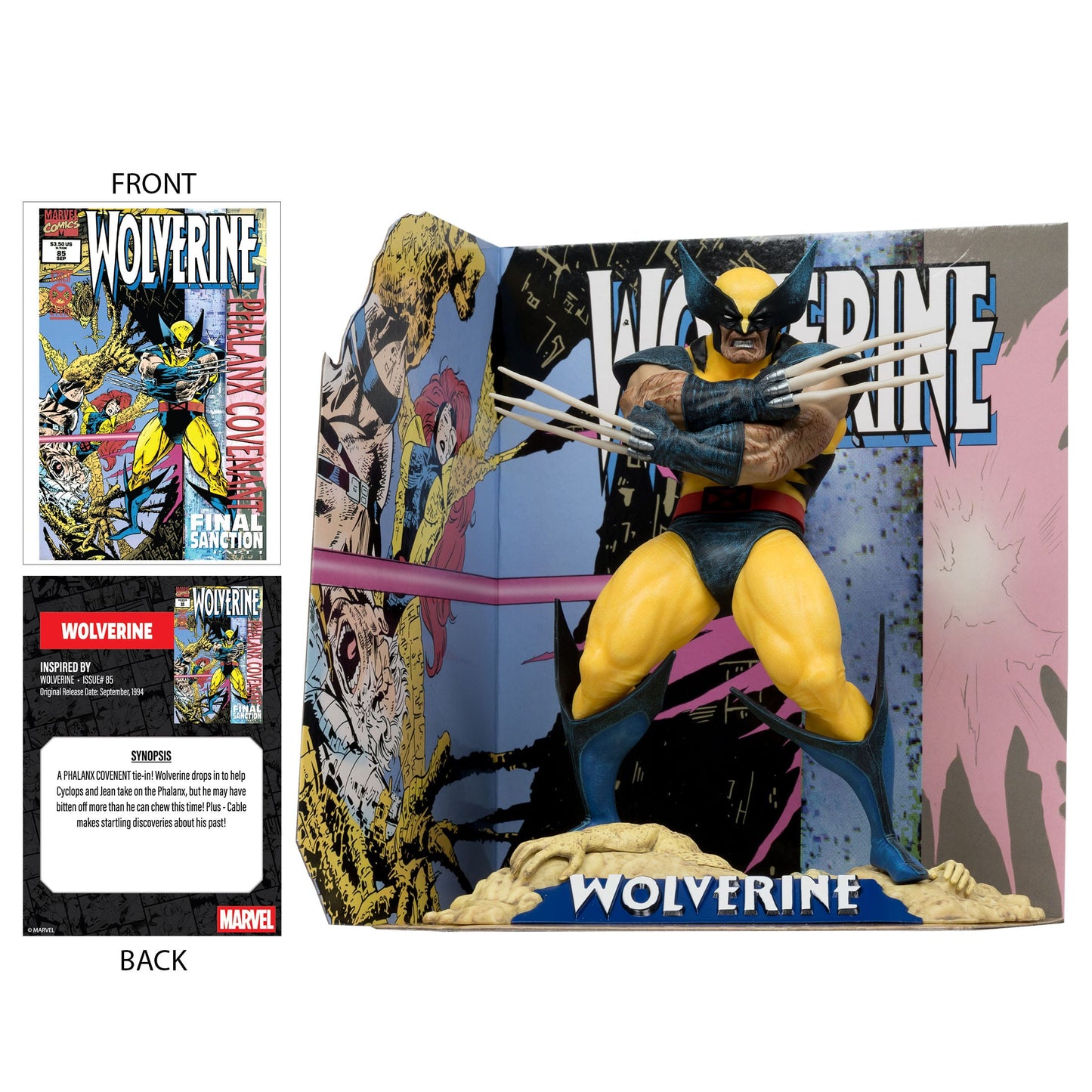McFarlane Toys Marvel Collection PVC Statue 1/10 Figure - Wolverine (Wolverine #85) PRE-ORDER
