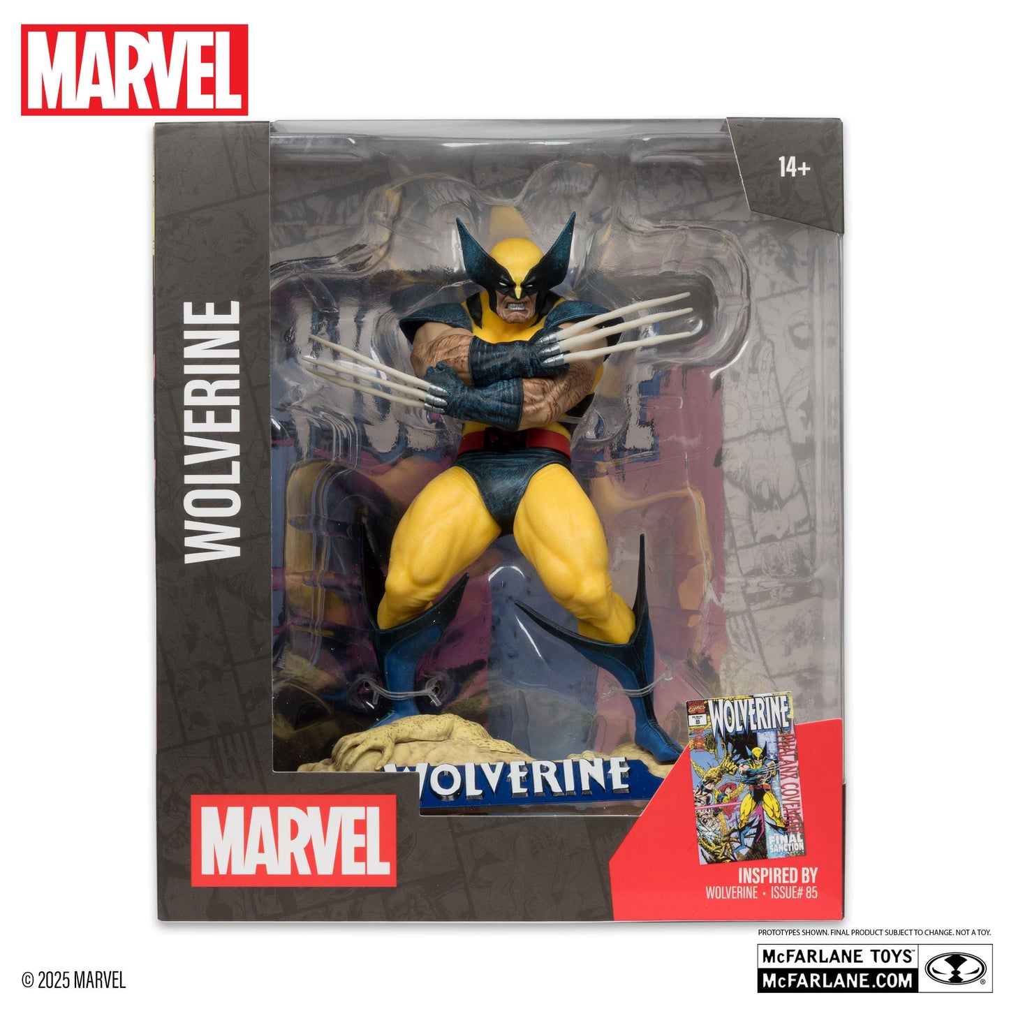 McFarlane Toys Marvel Collection PVC Statue 1/10 Figure - Wolverine (Wolverine #85) PRE-ORDER