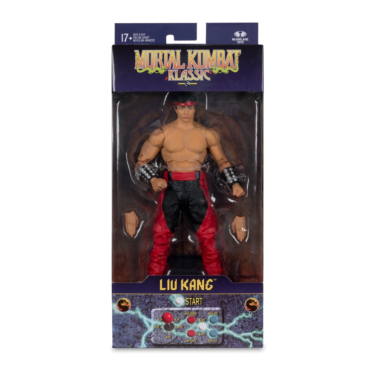 McFarlane Toys Mortal Kombat Klassics Action Figure - Liu Kang PRE-ORDER