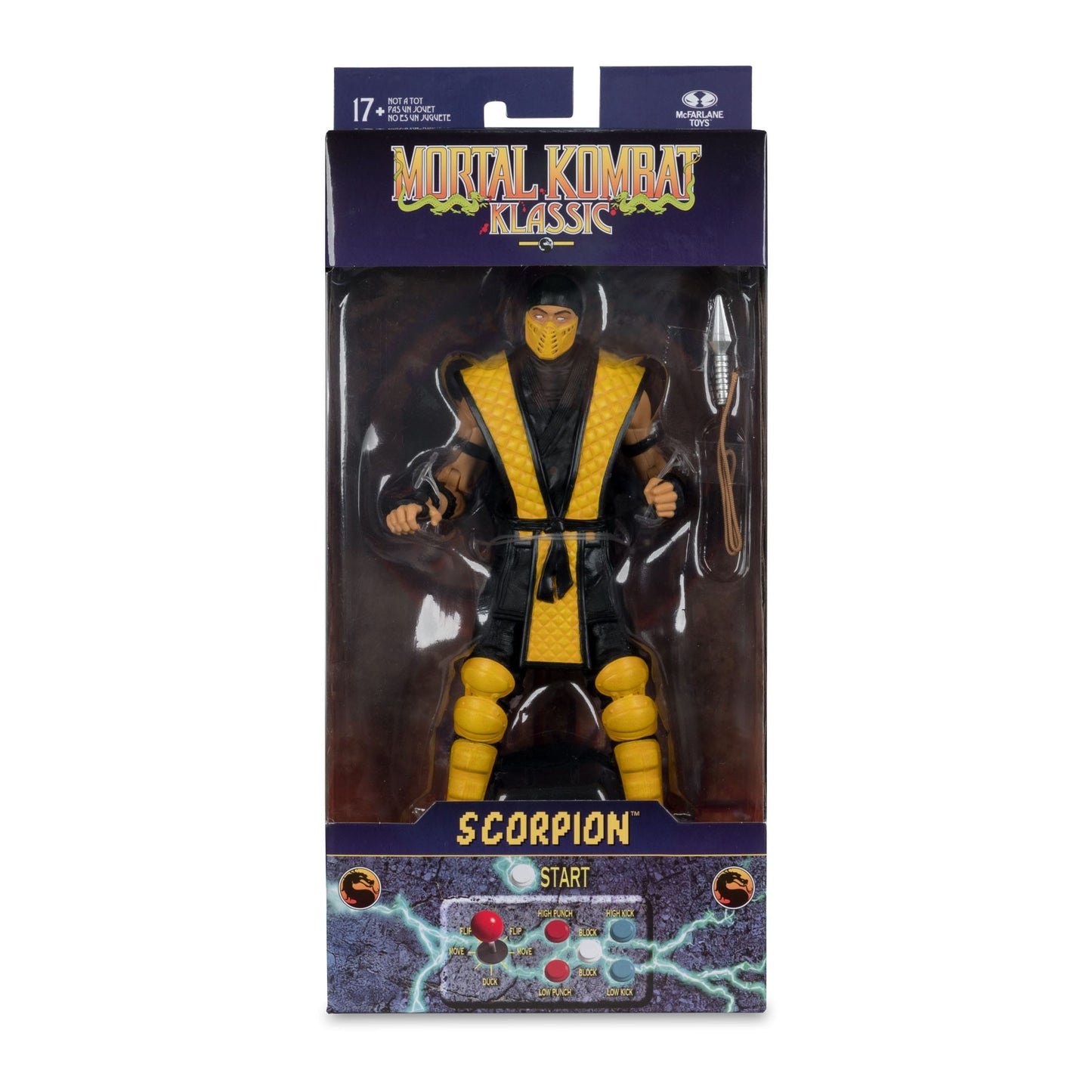McFarlane Toys Mortal Kombat Klassics Action Figure - Scorpion PRE-ORDER