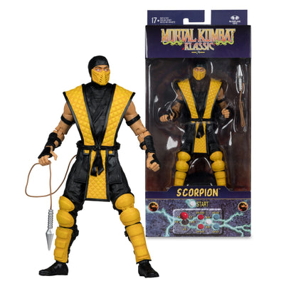 McFarlane Toys Mortal Kombat Klassics Action Figure - Scorpion PRE-ORDER