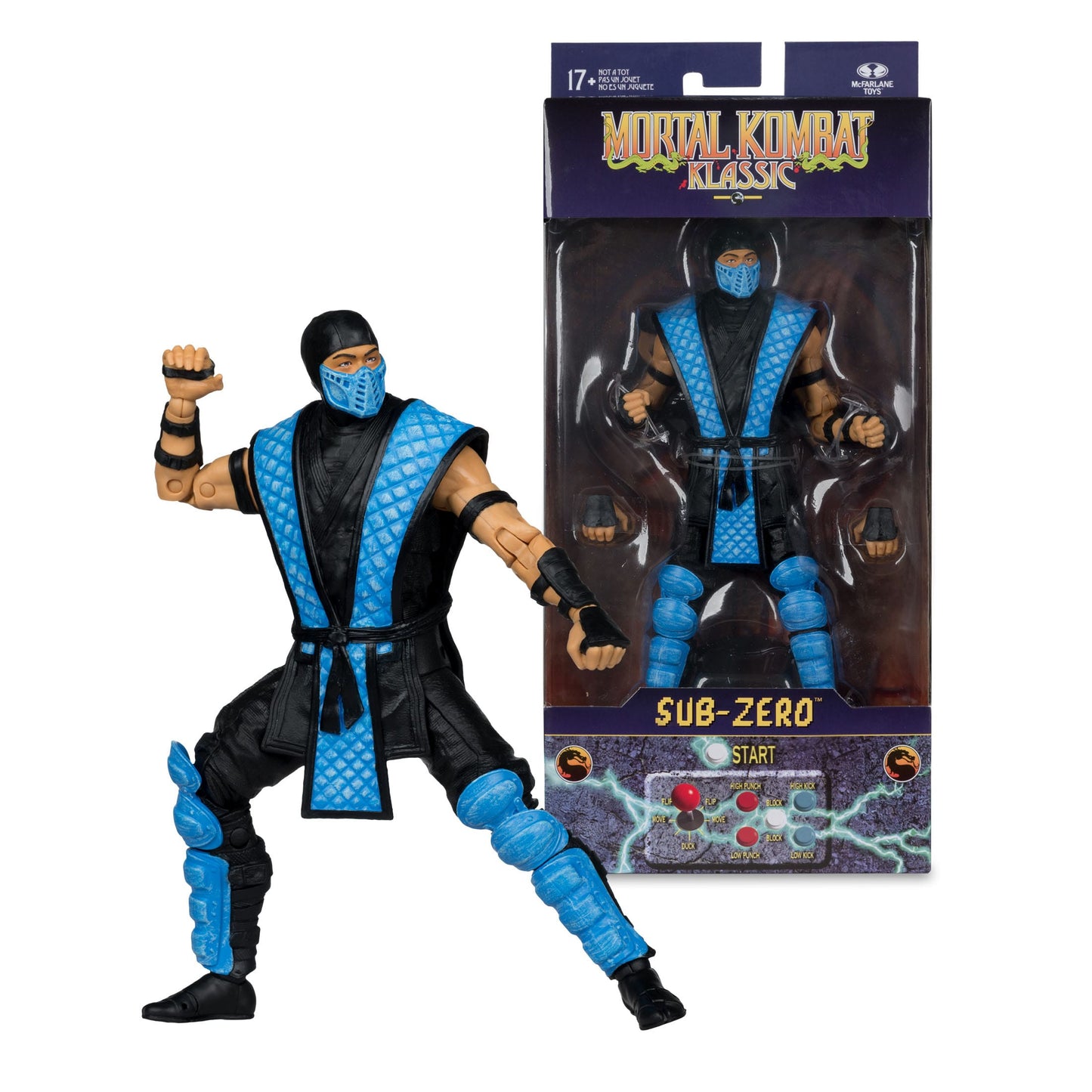 McFarlane Toys Mortal Kombat Klassics Action Figure - Sub-Zero PRE-ORDER