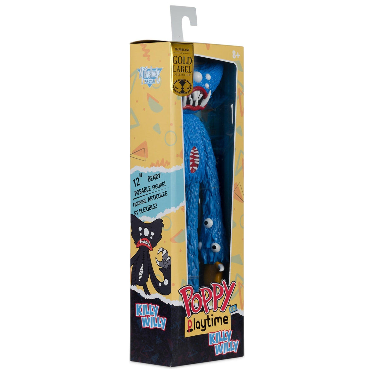 McFarlane Toys Poppy Playtime Bendables Killy Willy (Blue) (Gold Label) Action Figure PRE-ORDER