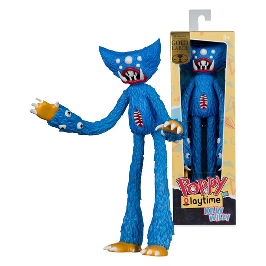 McFarlane Toys Poppy Playtime Bendables Killy Willy (Blue) (Gold Label) Action Figure PRE-ORDER