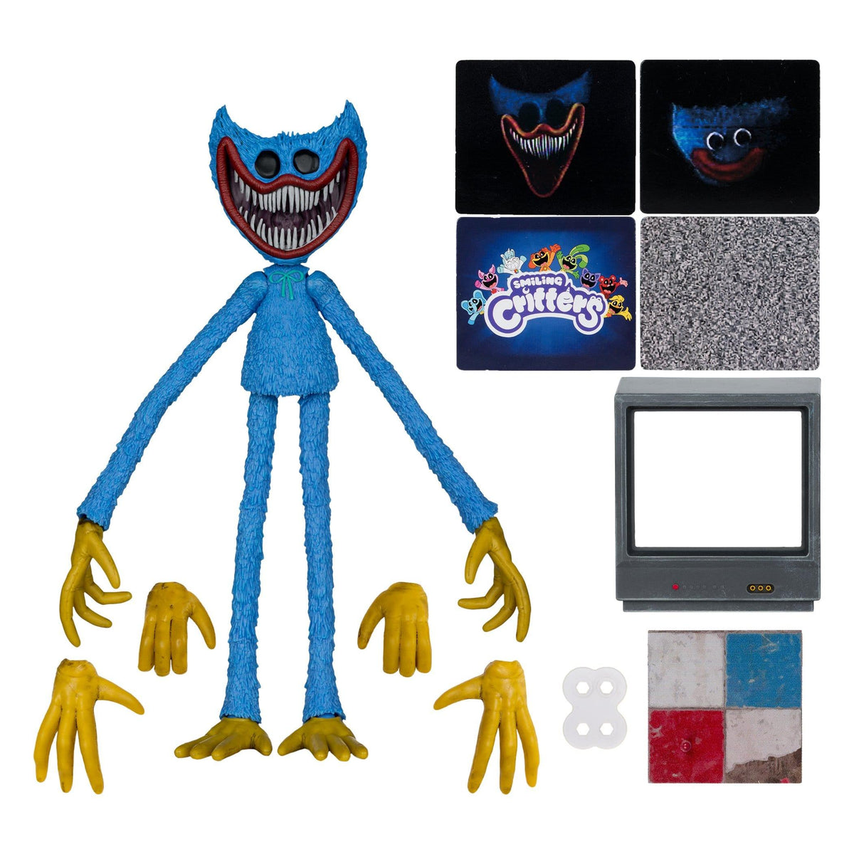 McFarlane Toys Poppy Playtime Nightmare Huggy Action Figure PRE-ORDER