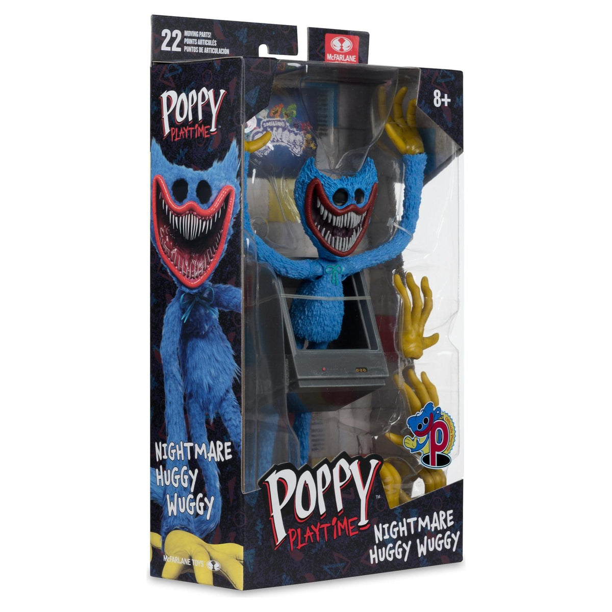 McFarlane Toys Poppy Playtime Nightmare Huggy Action Figure PRE-ORDER