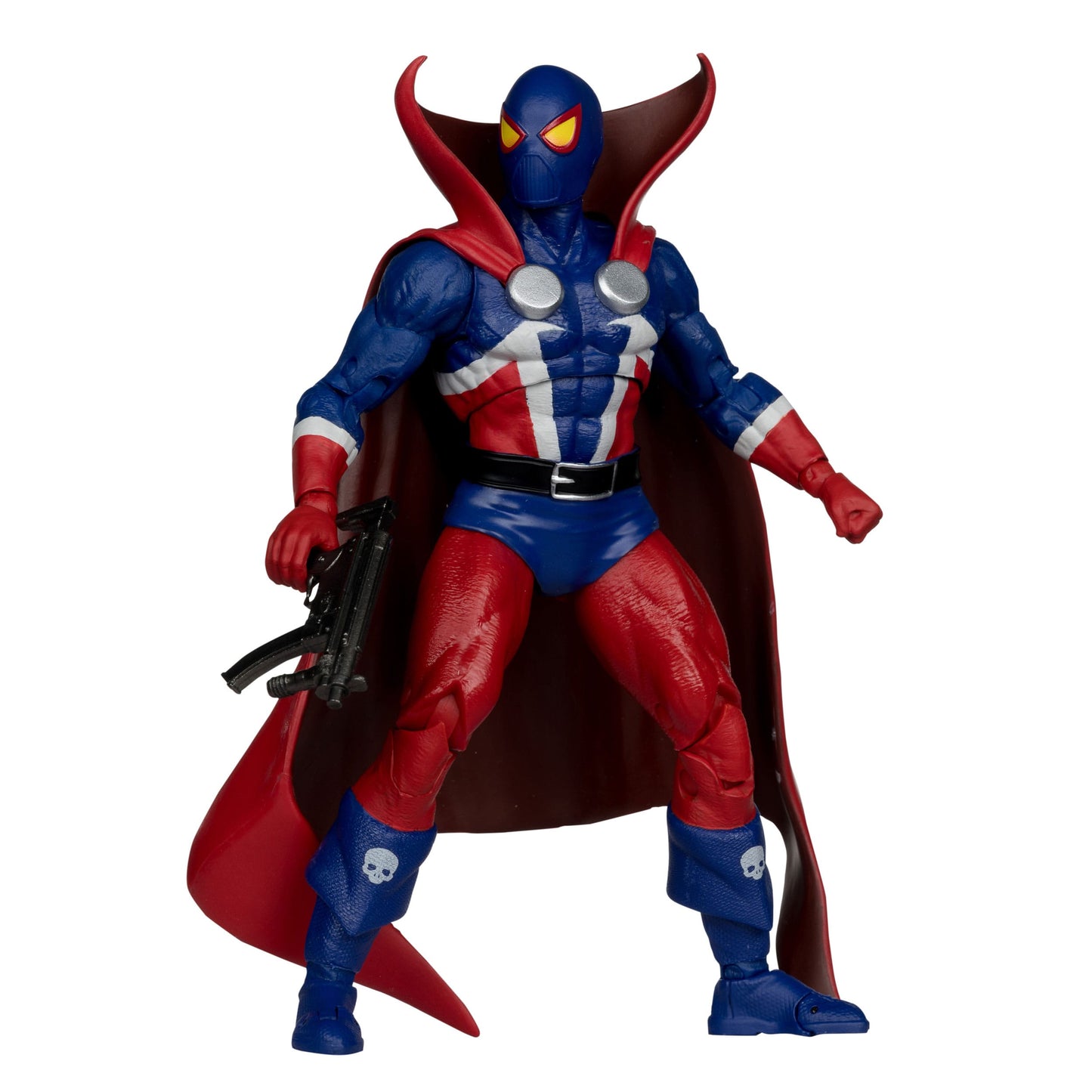 McFarlane Toys Spawn Page Punchers Action Figure - Spawn (1977 Red & Blue) (Red Platinum Edition) PRE-ORDER