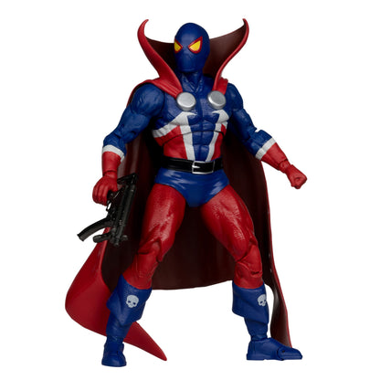 McFarlane Toys Spawn Page Punchers Action Figure - Spawn (1977 Red & Blue) (Red Platinum Edition) PRE-ORDER
