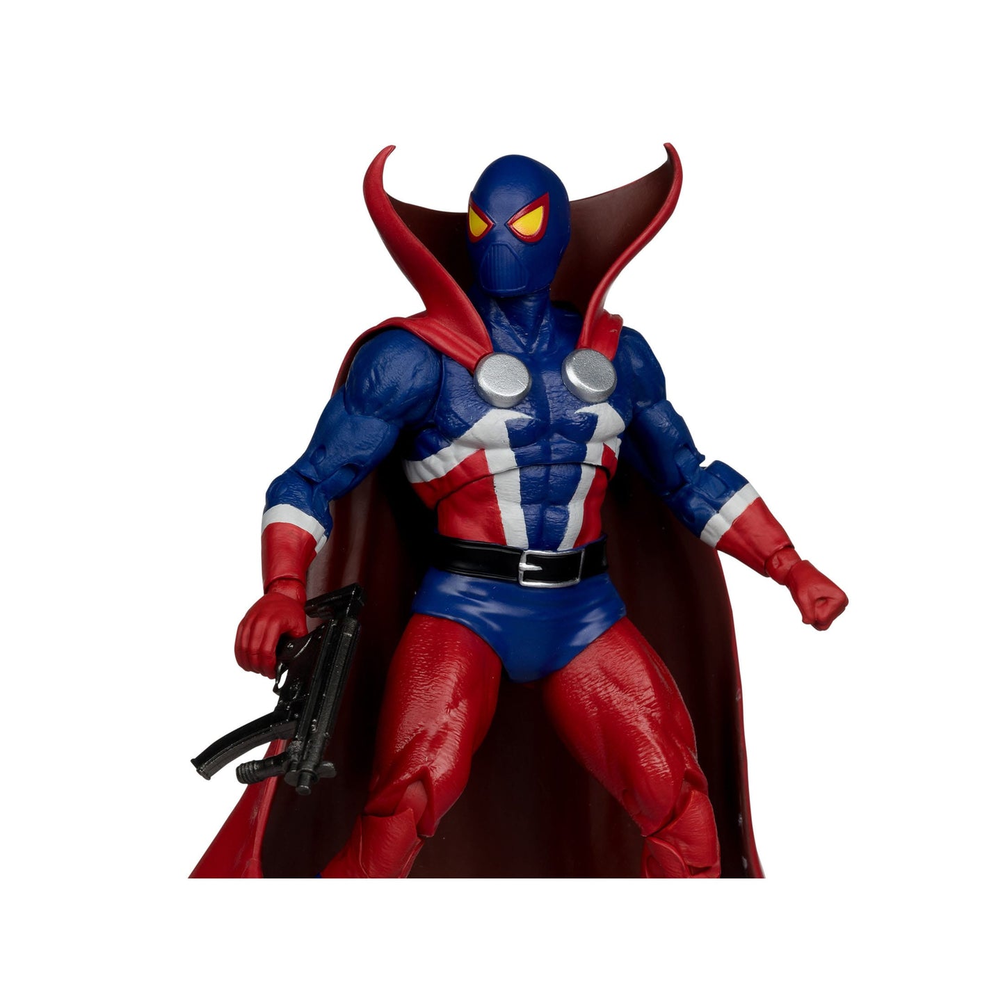 McFarlane Toys Spawn Page Punchers Action Figure - Spawn (1977 Red & Blue) (Red Platinum Edition) PRE-ORDER