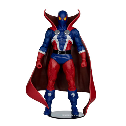 McFarlane Toys Spawn Page Punchers Action Figure - Spawn (1977 Red & Blue) (Red Platinum Edition) PRE-ORDER