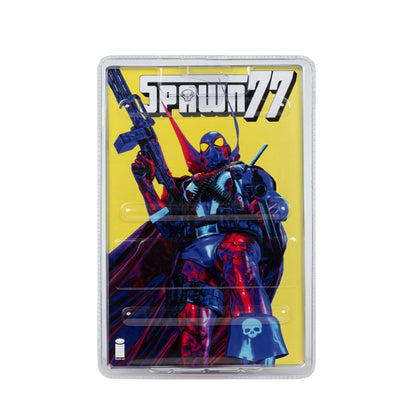 McFarlane Toys Spawn Page Punchers Action Figure - Spawn (1977 Red & Blue) (Red Platinum Edition) PRE-ORDER