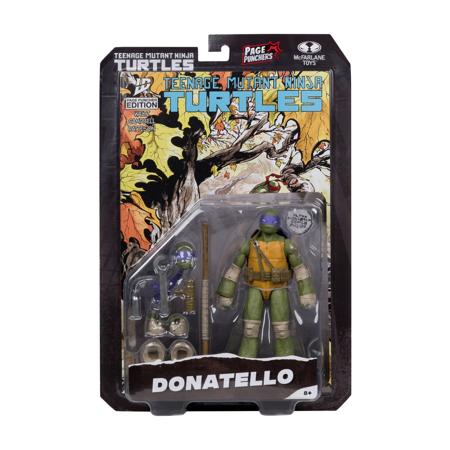 McFarlane Toys Teenage Mutant Ninja Turtles Page Punchers Action Figure - Donatello PRE-ORDER